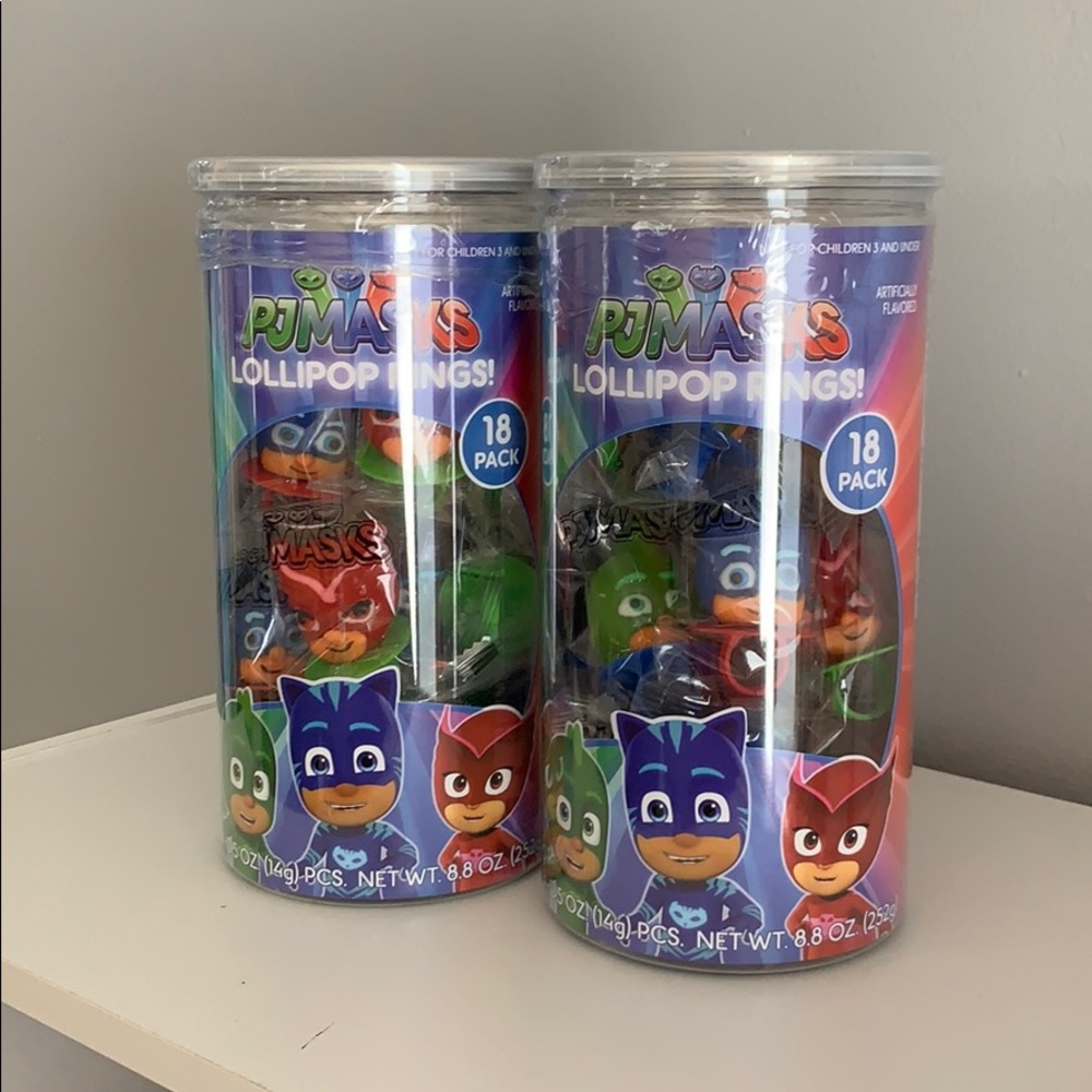 Pj mask lollipop rings